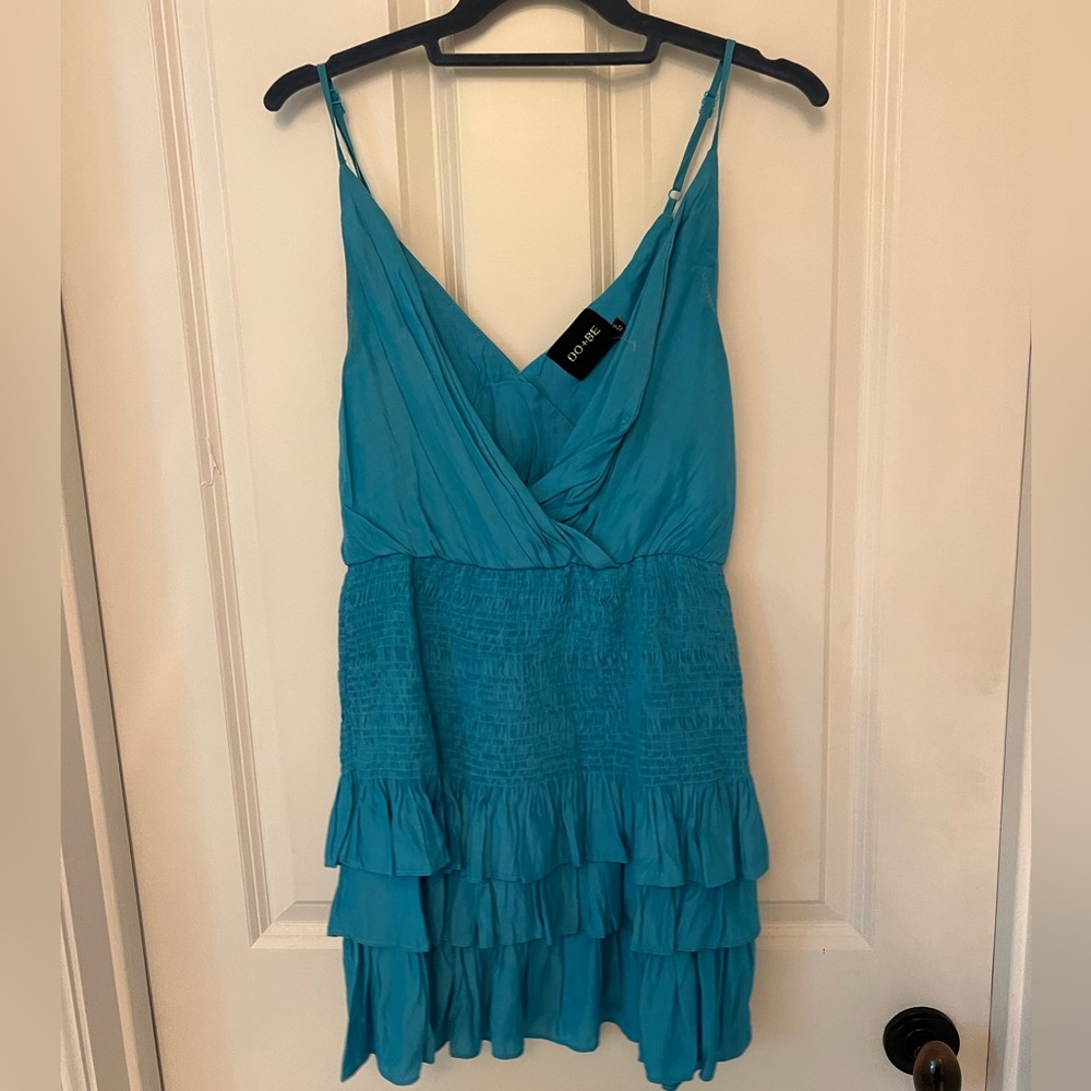 BLUE DO+BE MINI DRESS